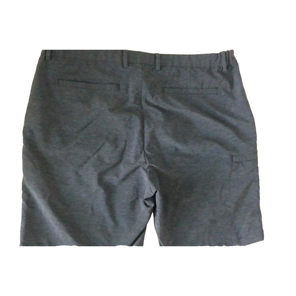 Greg Norman Golf Shorts Men's Sz 38 Blue/Gray Tech Cargo Leg Pocket Performance - Picture 10 of 11